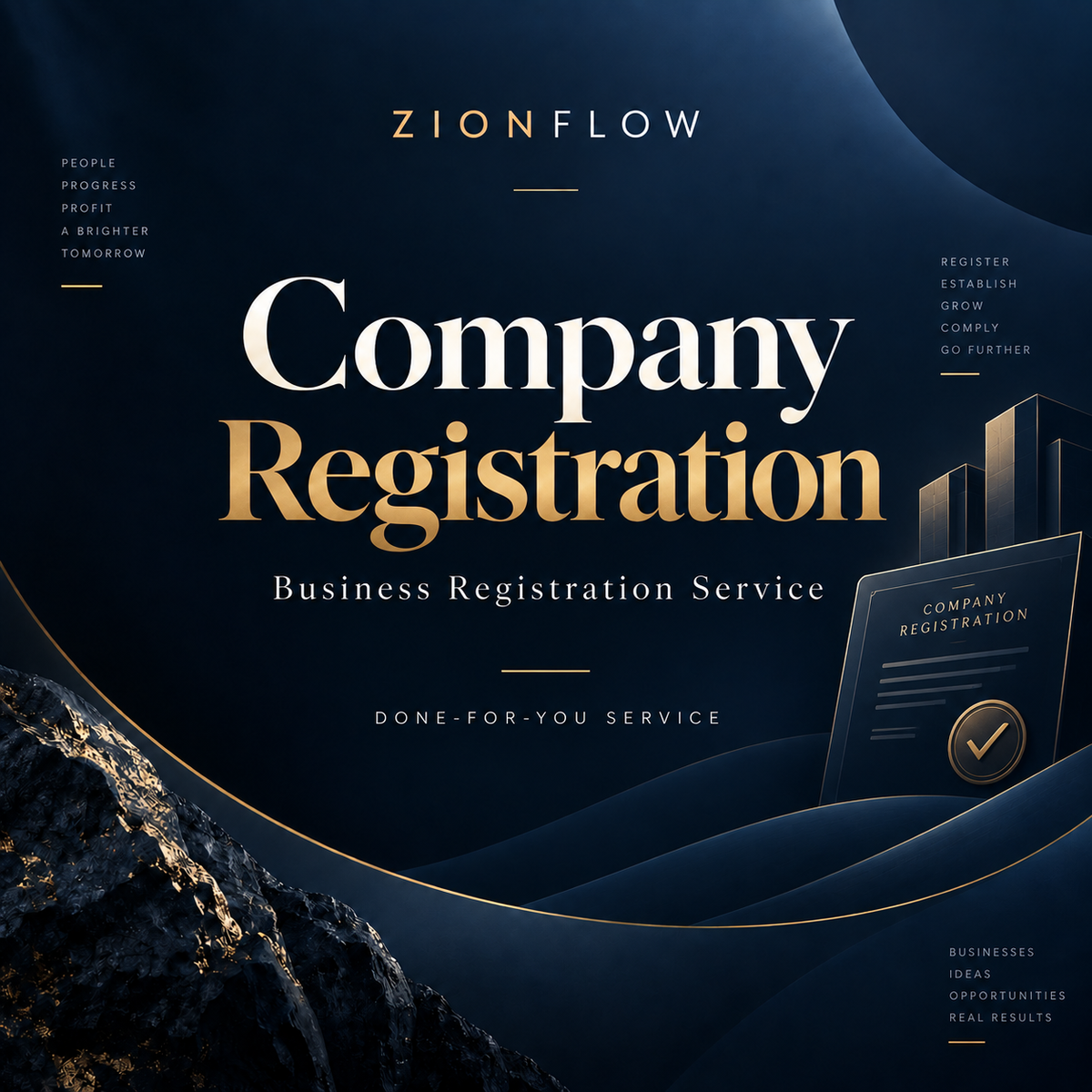 ZionFlow Pty Ltd Company Registration Assistance